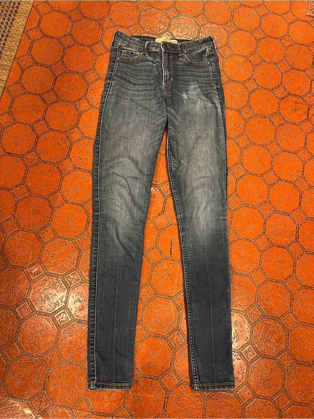 Hollister Dark Wash Women's Slim blue Jeans size 1L w25 L33